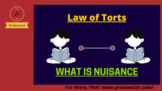 What Is Public Nuisance In Law