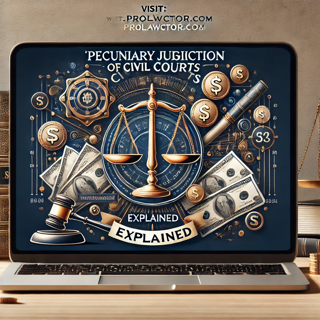 Pecuniary Jurisdiction of Civil Courts Explained